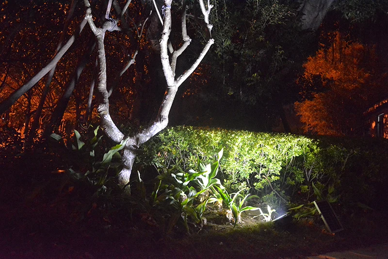 Рождественские светодиодные солнечные садовые светильники с датчиком движения все в одном