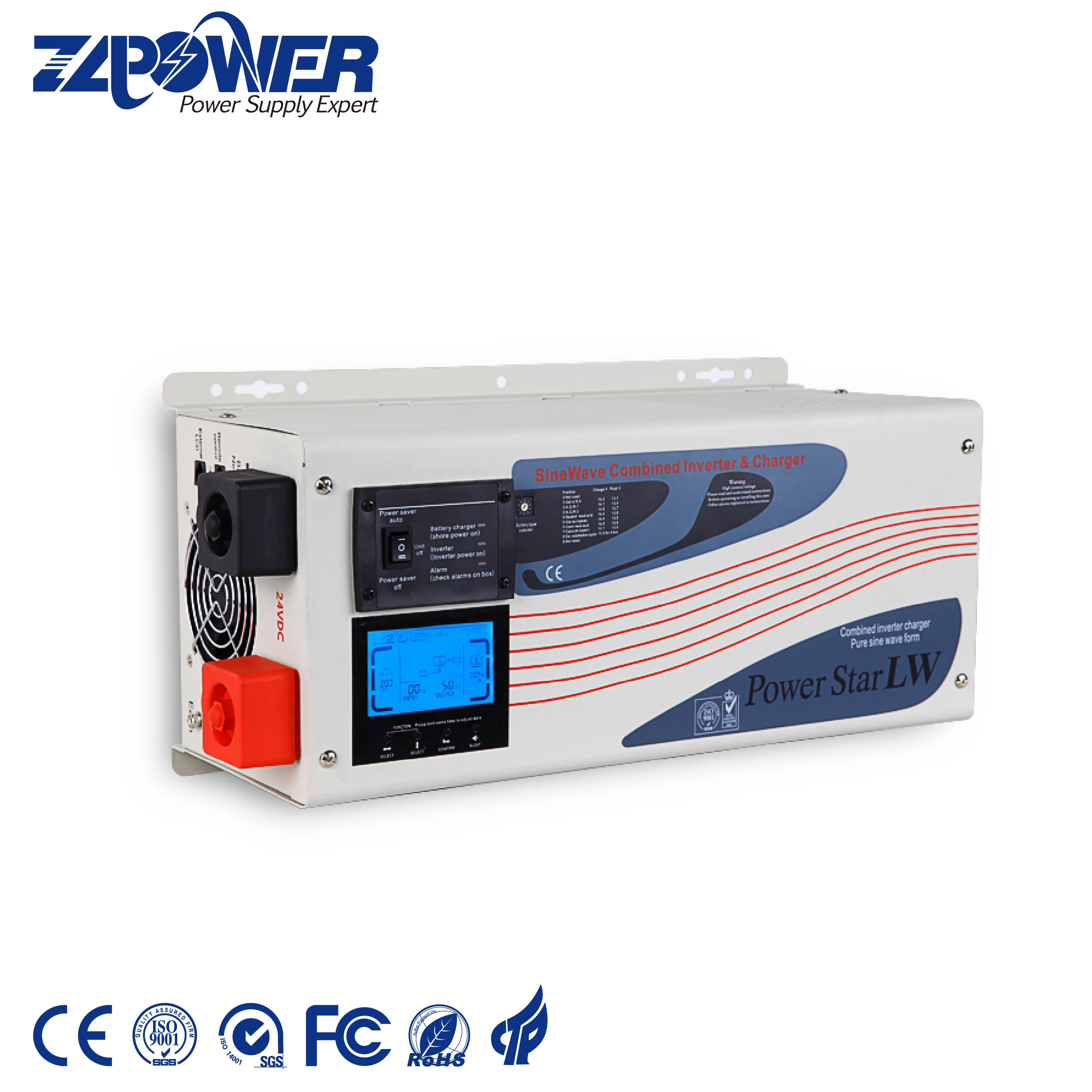 1000 watt to 3000 watt Power Star LW Power inverter with AC charger 220V 12V