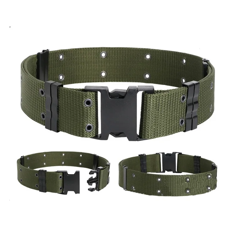 Riggers Belts for Men Nylon Web Work Tool Belt with Heavy Duty Quick Release Buckle Tactical Belt