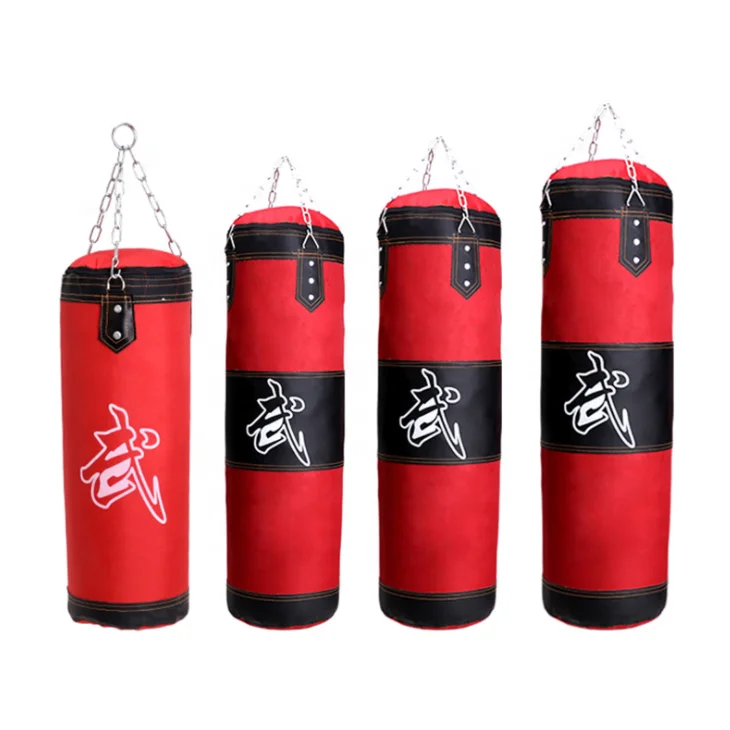 Professional Hanging Boxing Punching Gym Bag For Kick Heavy Boxing Standing Punching Bag Boxing Training Equipment