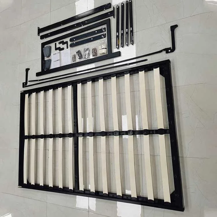 Wholesale Space saving Adjustable Hidden Side Folding Murphy Wall Bed Hardware With Desk