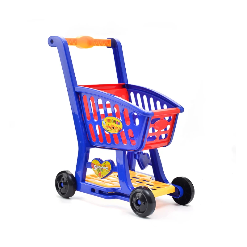 Быстрая доставка, миниатюрная Тележка для покупок, кухонный игрушечный набор для детей