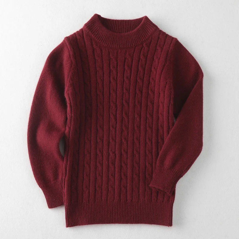 
Children Fashion kid Knitted cable teenager cotton popular Sweater 