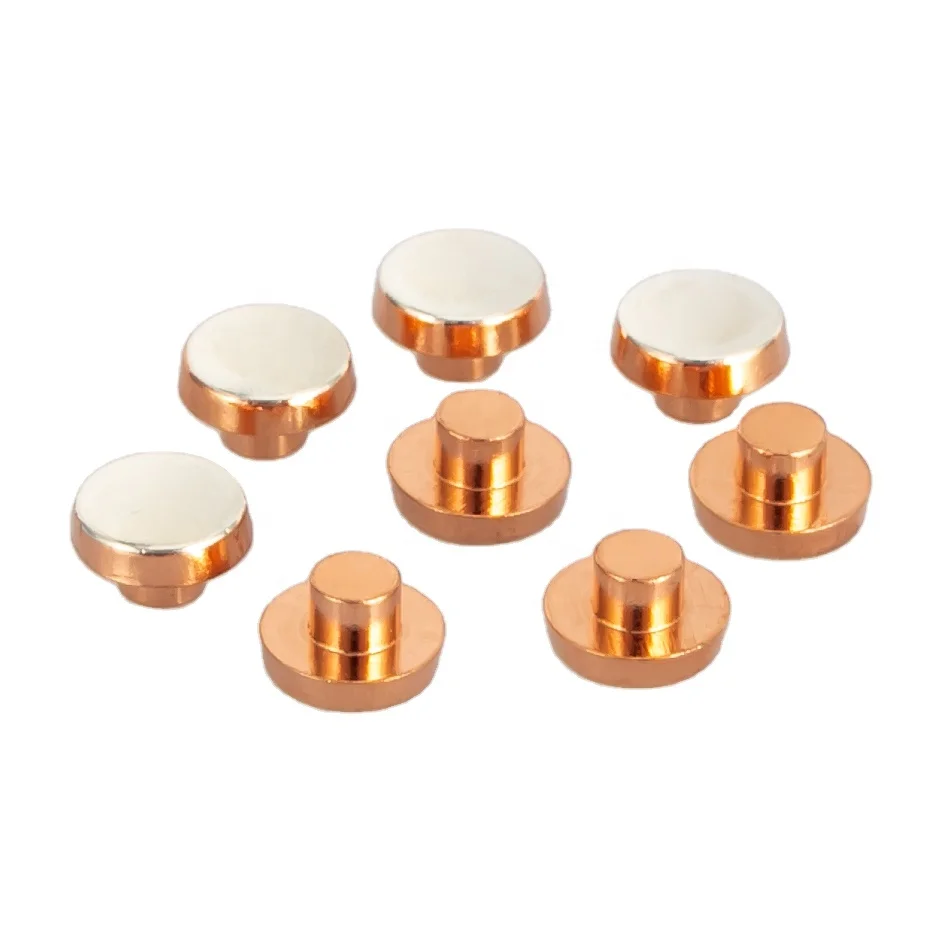 Wholesale AgNi AgCdO Silver Electronic Contact Silver Switch Relay Silver Alloy Contact