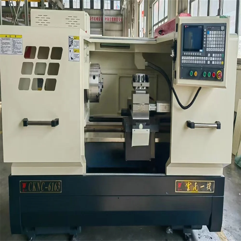 High Speed CNC Lathe TC4580, Bur Bed Lathe Machine, Metalworking Lathe Machine