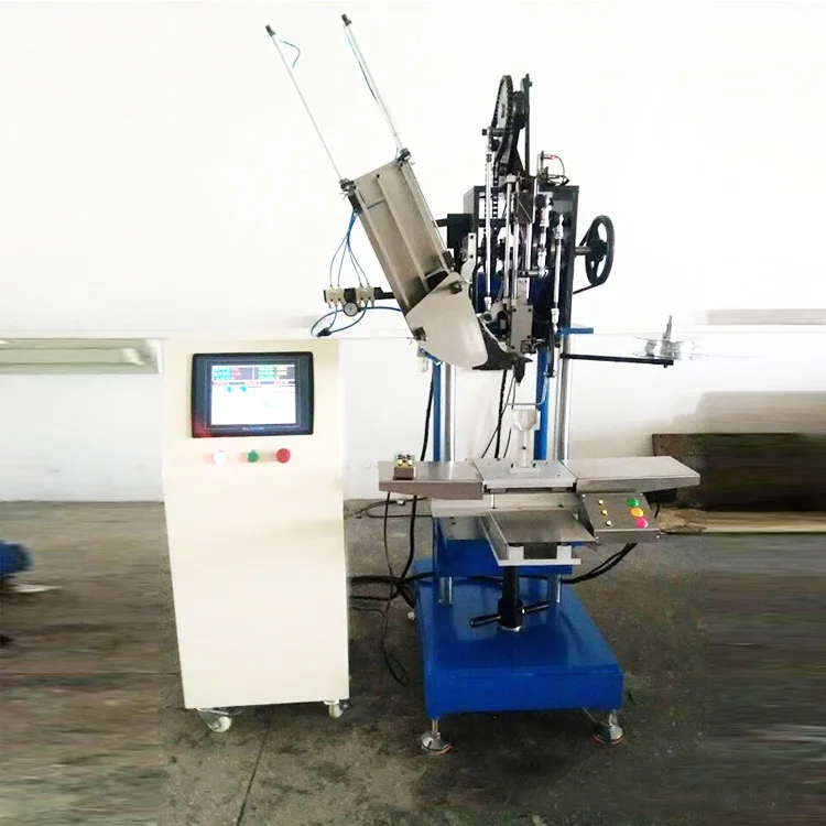 Hair Brush Handle Tufting Making Machine