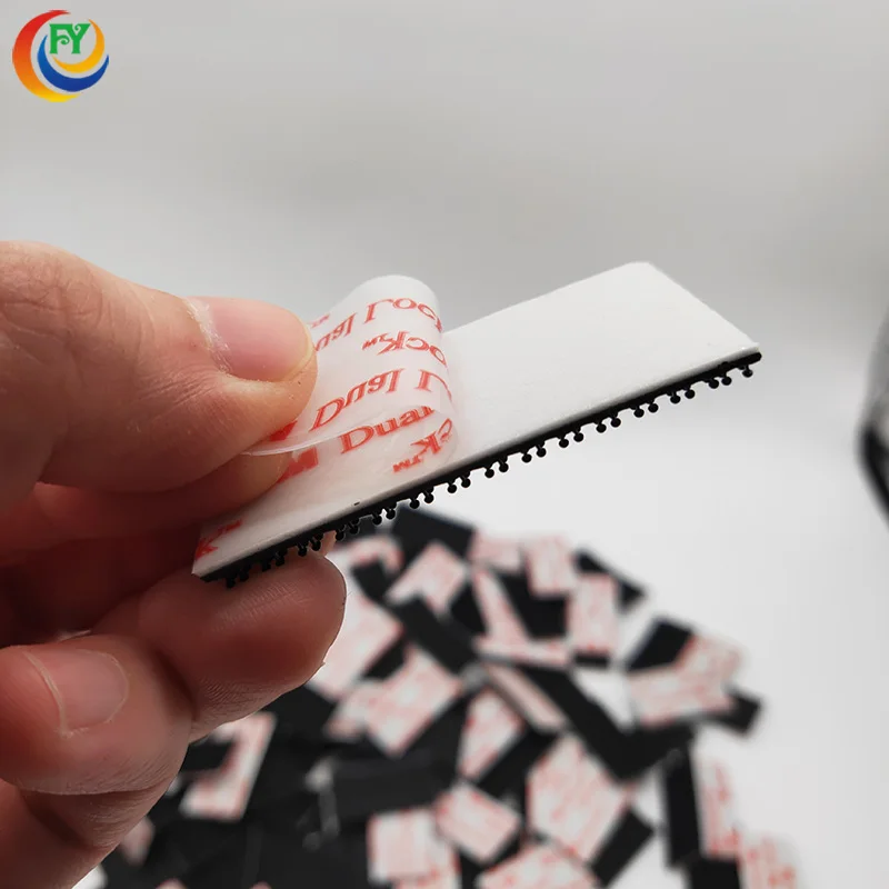 3M SJ3550 1 x 2 inch Dual Lock Recloseable Tape Black Adhesive Fastener