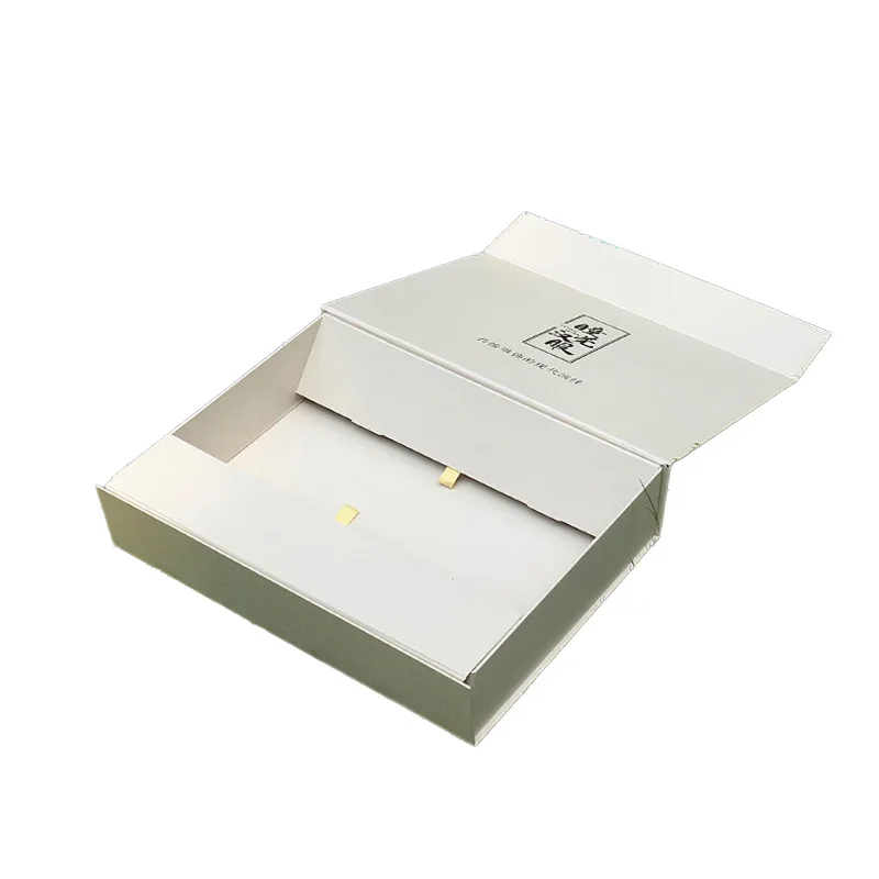 wholesale mailer boxes Folding Cardboard Paper Gift Box Gold Magnetic packaging mailer box