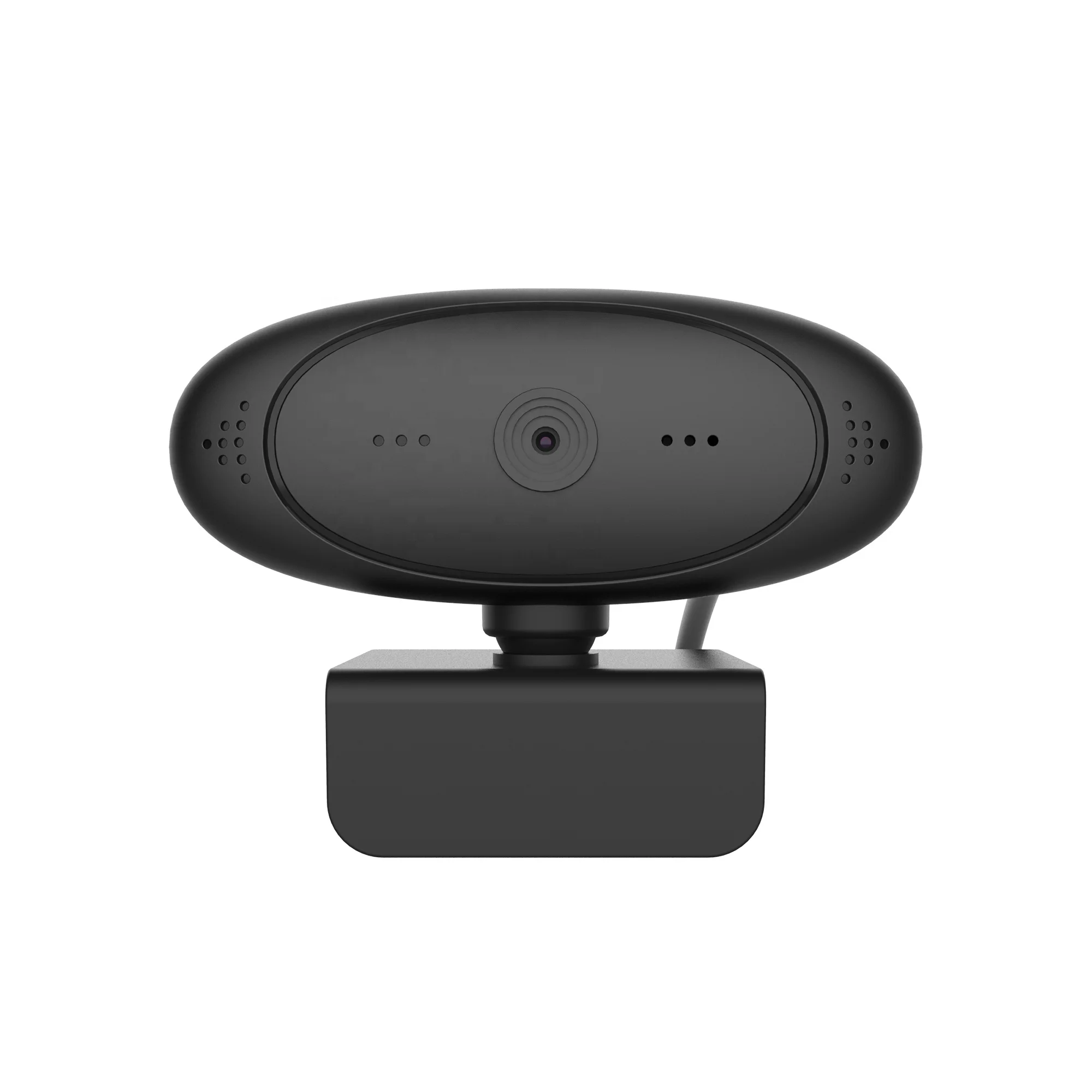 Диск Бесплатная мини USB Компьютерная камера с микрофоном веб-камеры 1080 360 держатель с вращением на Веб камера Usb компьютера