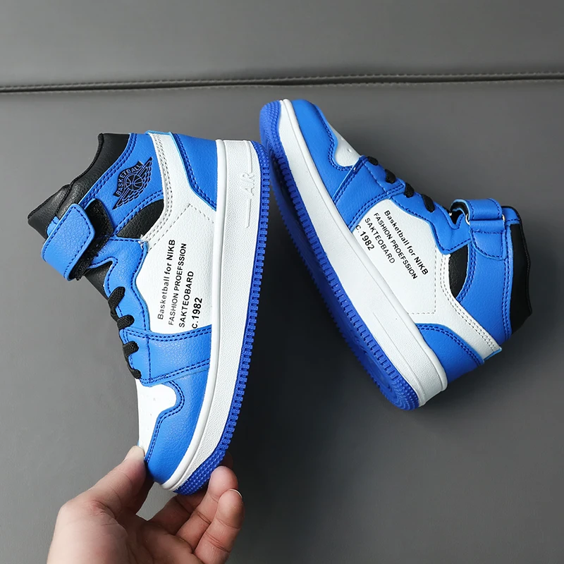 Высокие кроссовки для детей среднего и старшего возраста (28-40), детская спортивная обувь, новинка 2021