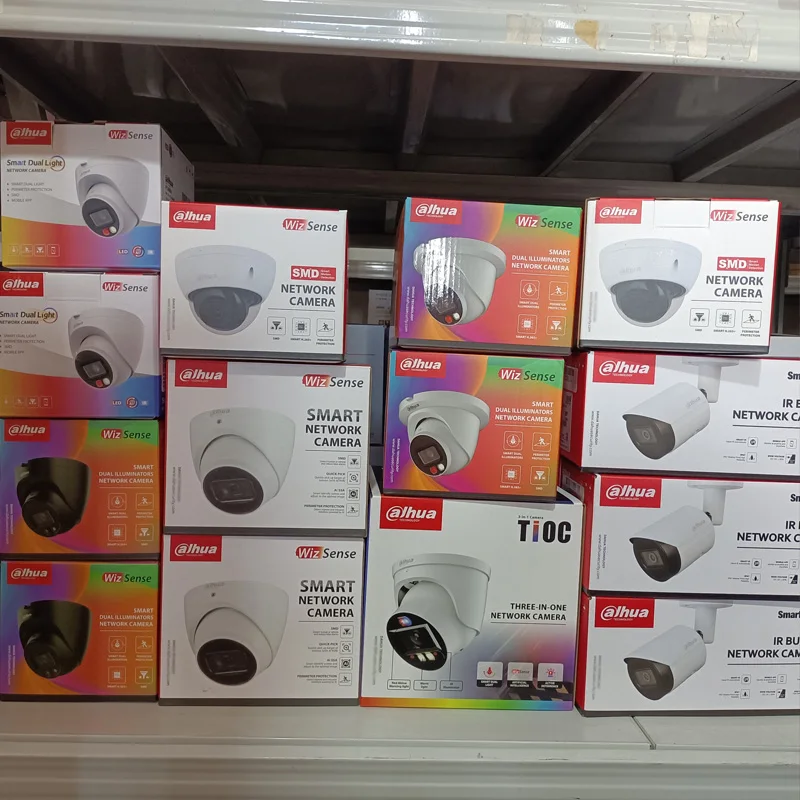 Da hua 4mp 5mp 8mp 4K Full Color Dome Turret Bullet PoE IP Cctv Kit Wireless Security CCTV Network Camera Compatible Dahua Nvr