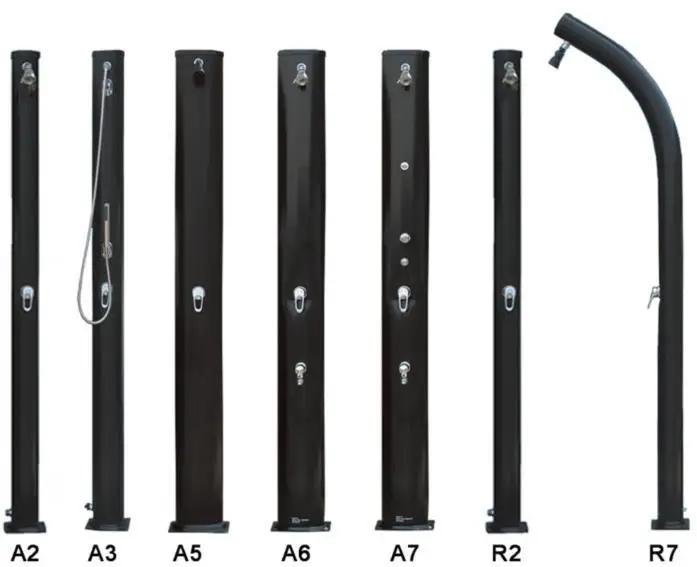 Yoursjoys Best Selling solar pool shower poolside solar shower outdoor garden solar shower