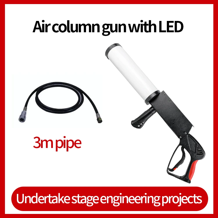 LED CO2 Gun Cannon Hand Jet Machine For DJ Party Disco Nightclub