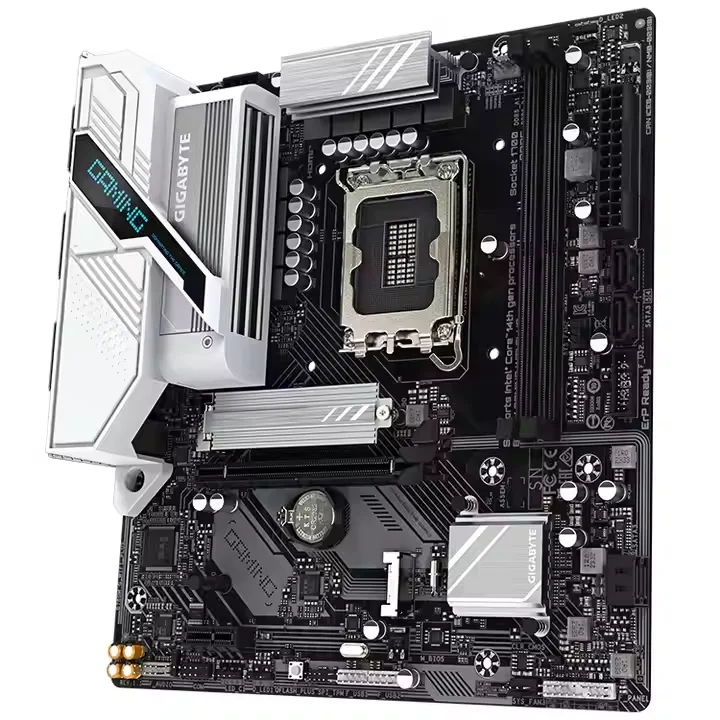GIGABYTE B760M GAMING WIFI PLUS Motherboard with Intel B760 Express Chipset Support 14th/13th and 12th Gen Series CPU
