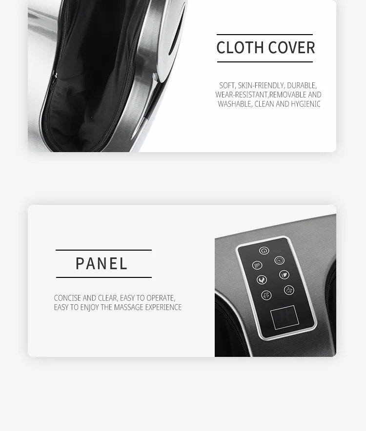 Electric Shiatsu Foot Leg Heating Vibration Quality Health Body Lost Weight Foot Massager