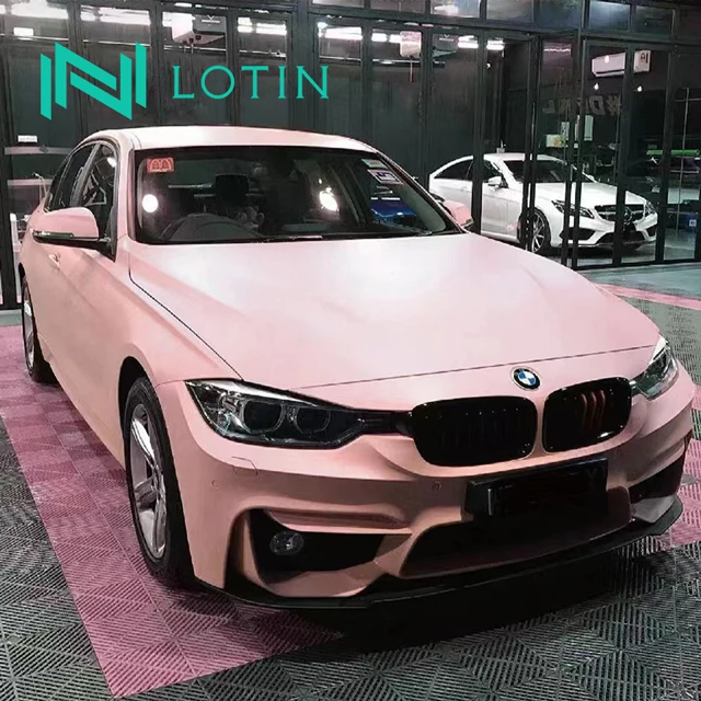 Ultimate Flat Fluorescent Pink Car Sticker Vinyl Wrap Film