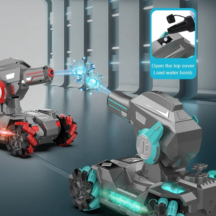 Пульт дистанционного управления модель 4Wd Toy F600 Водяная бомба Радиоуправляемый танк стреляющий
