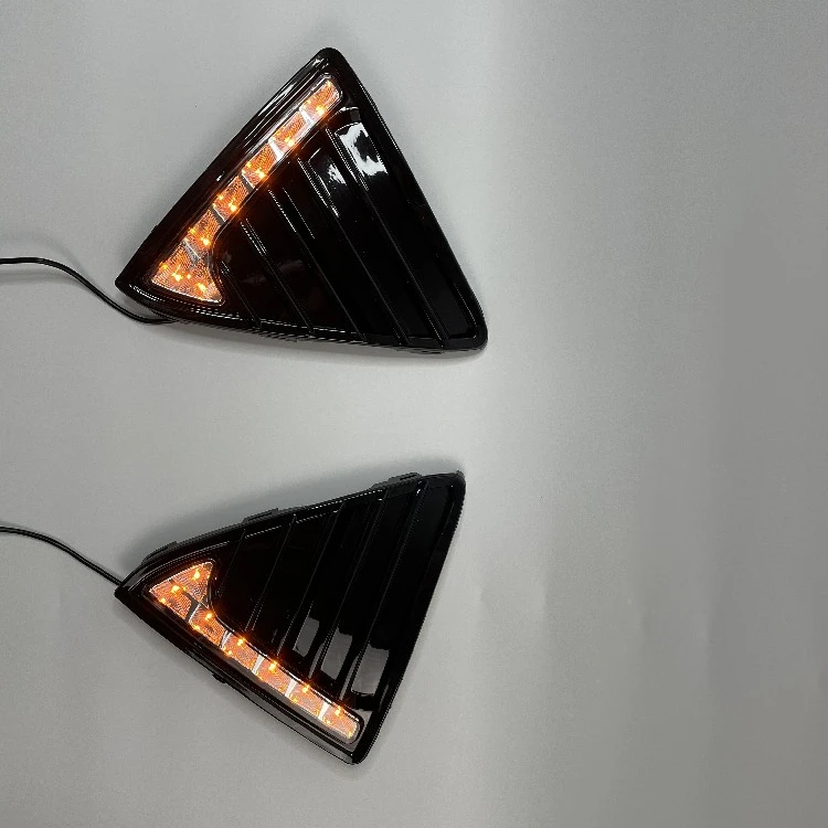 LED Daytime Running Lights DRL for Ford Focus 3 MK3 2012 2013 2014 yellow turn signal night Head Fog Lamp cover