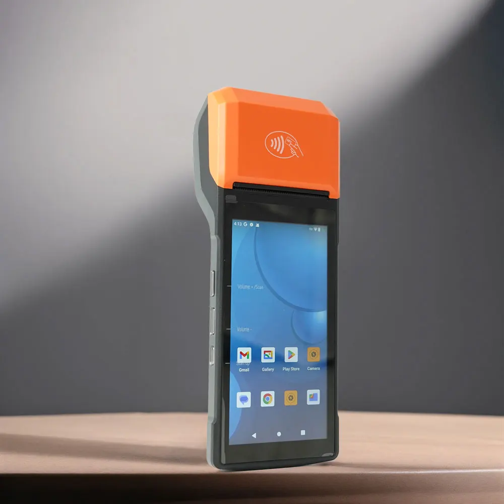 Goodocm Android 13  POS Terminal 4G Wifi NFC android thermal pos with 58mm printer