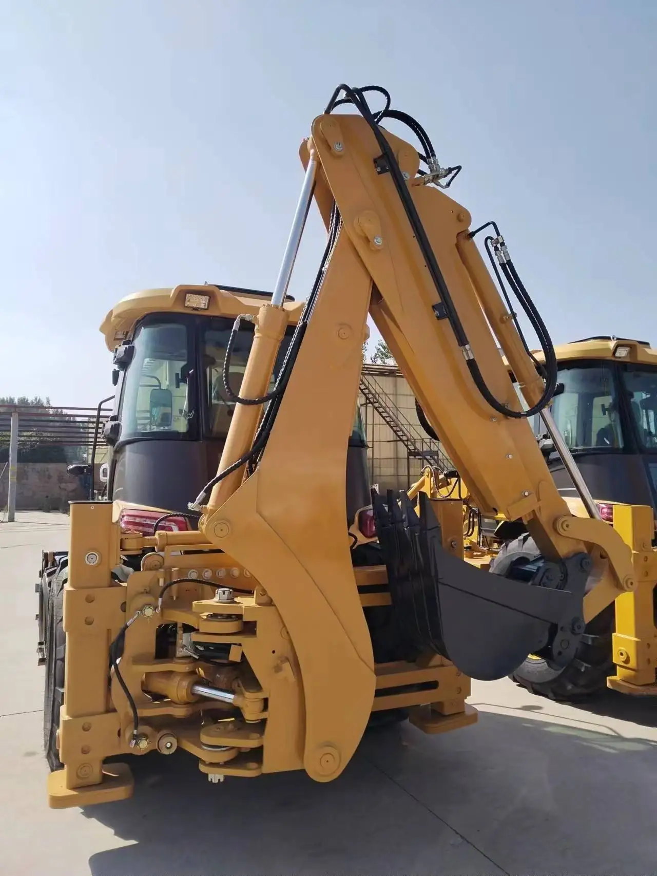 Экскаватор-погрузчик 8200 кг 74KW 1 0 CBM ковш Экстра длинная рука OEM поддержка экскаватора-погрузчика