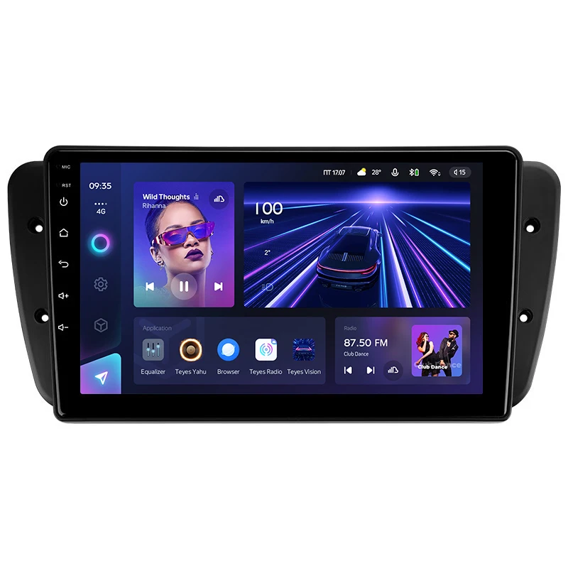 TEYES CC3 Car DVD Player For Seat Ibiza 6J IV 4 2008 - 2015 9 Inch GPS Navigation