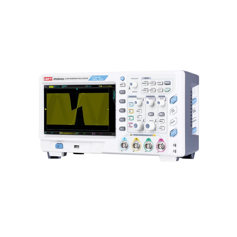 UNI-T UPO2074CS USB Digital Fluorescent Storage Oscilloscope 4 Channels 70MHz 1GSa/s