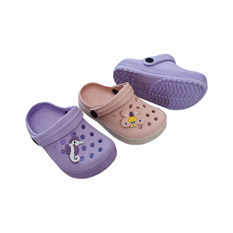 
Wholesale Hot Selling Cheap Custom fashion summer girl clog for kid 