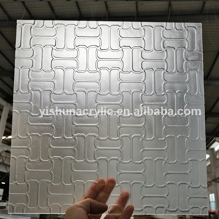 customized  acrylic material  special texture  patterned  plexiglass decorative plastic pmma perspe sheets /panel