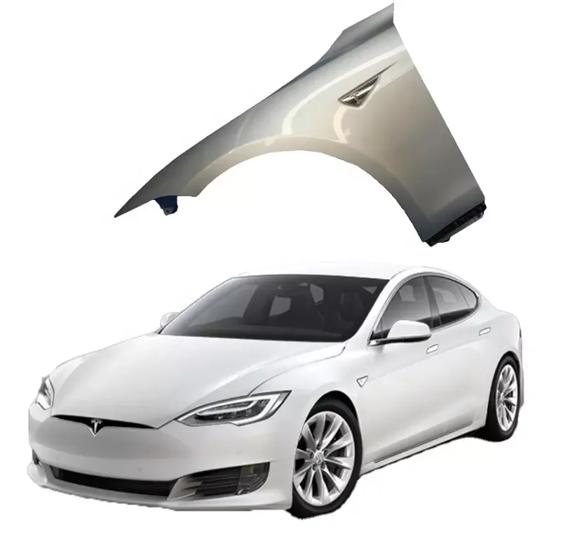 Vehicle body kit front fender for Tesla Model S spare auto parts Fender board nearside wing 2016-2022 6008022E0D