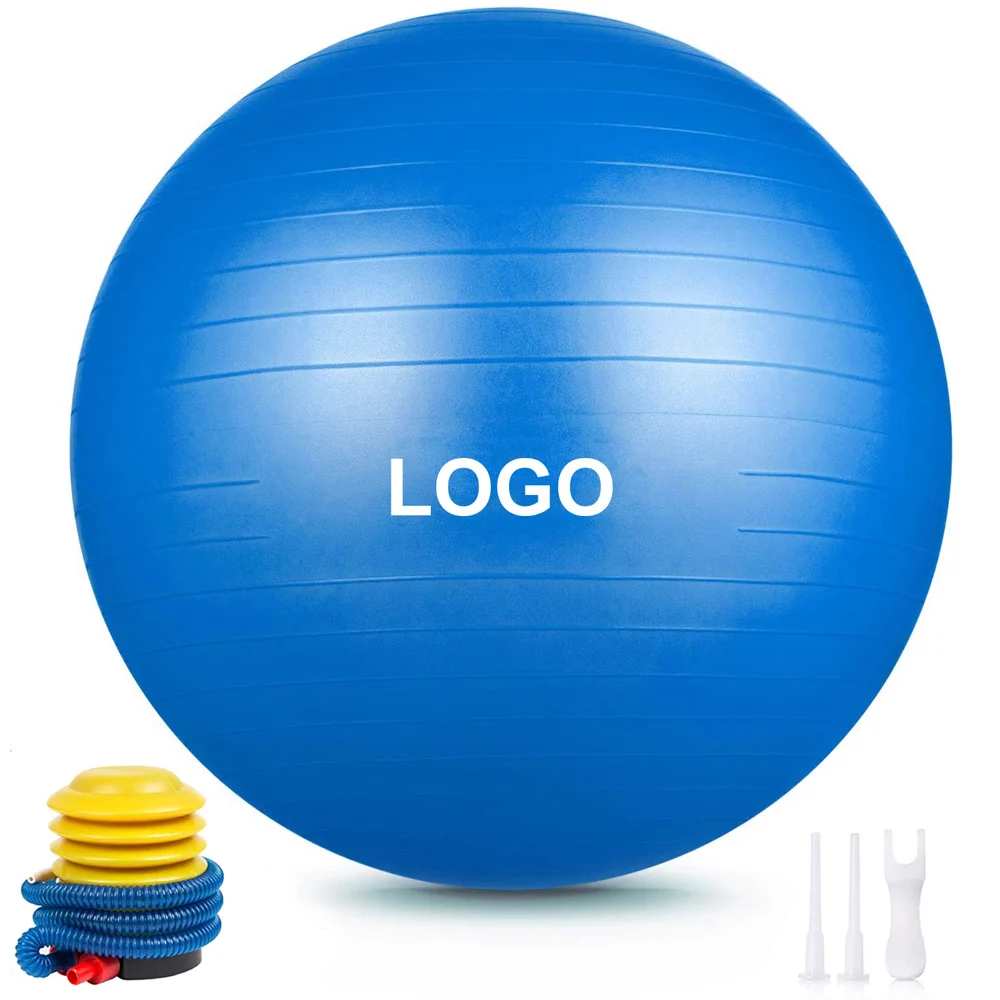 Guangzhou Custom Logo OEM Gym Exercise Balance PVC Yoga Ball