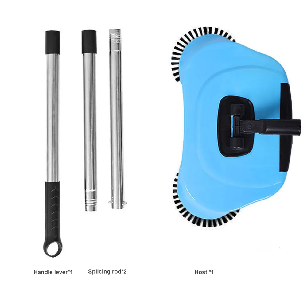 Household Bathroom cleaning lazy Flat Telescopic 360 Floor Mop Sponge Mop Cleaning Mop with Stainless Steel Stick