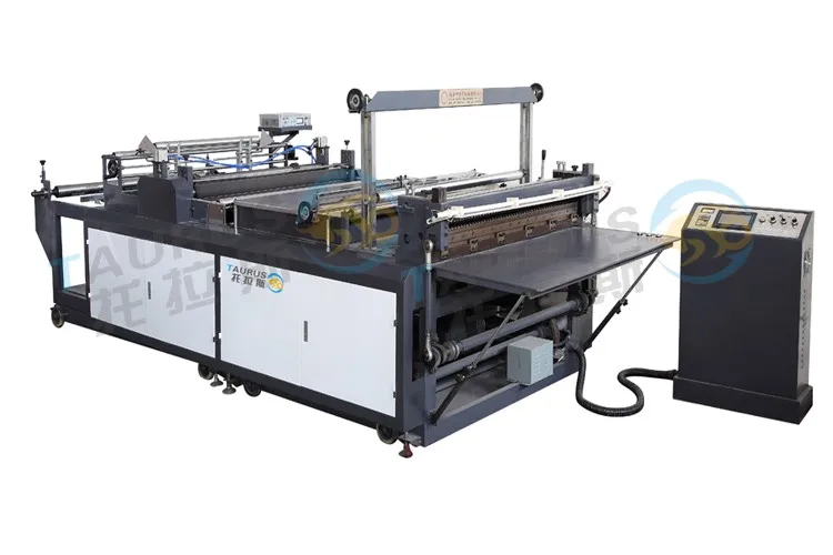 Taurus TRBM-C1200 non woven bag making machine price roll to sheet cutting machine