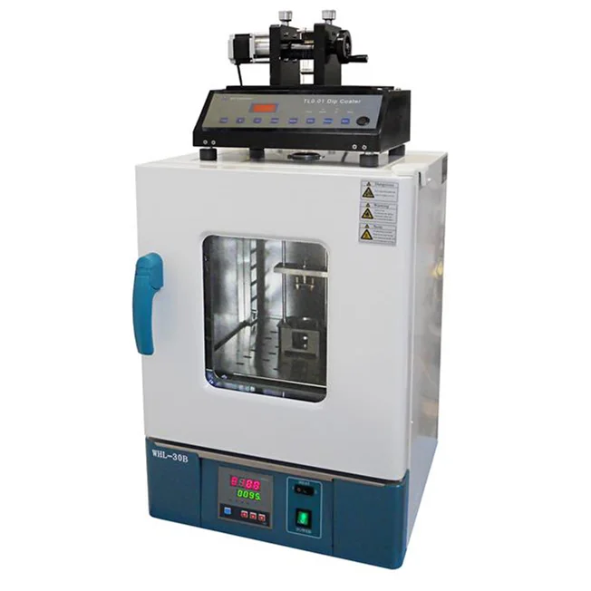 Lab 1-200 мм/мин скорость Dip машина для нанесения покрытия с 200C сушильный шкаф