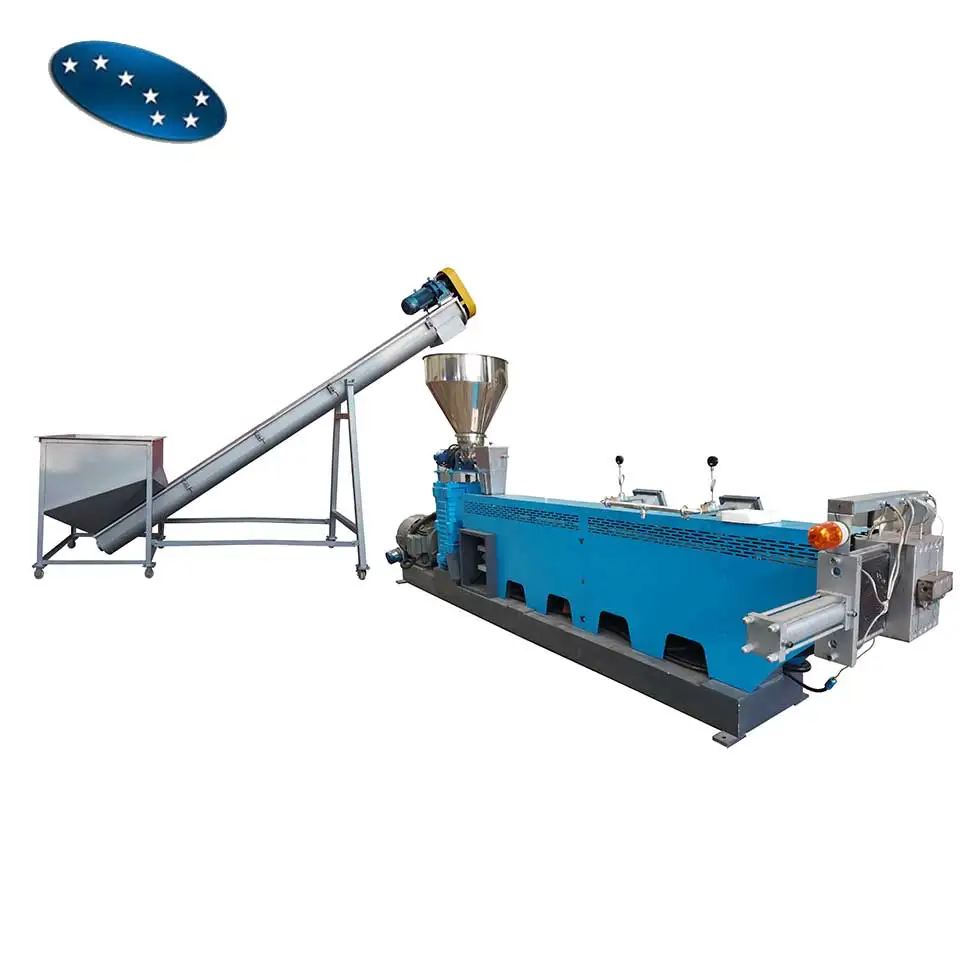 Использование для изготовления гранулирующей машины пластиковых гранул