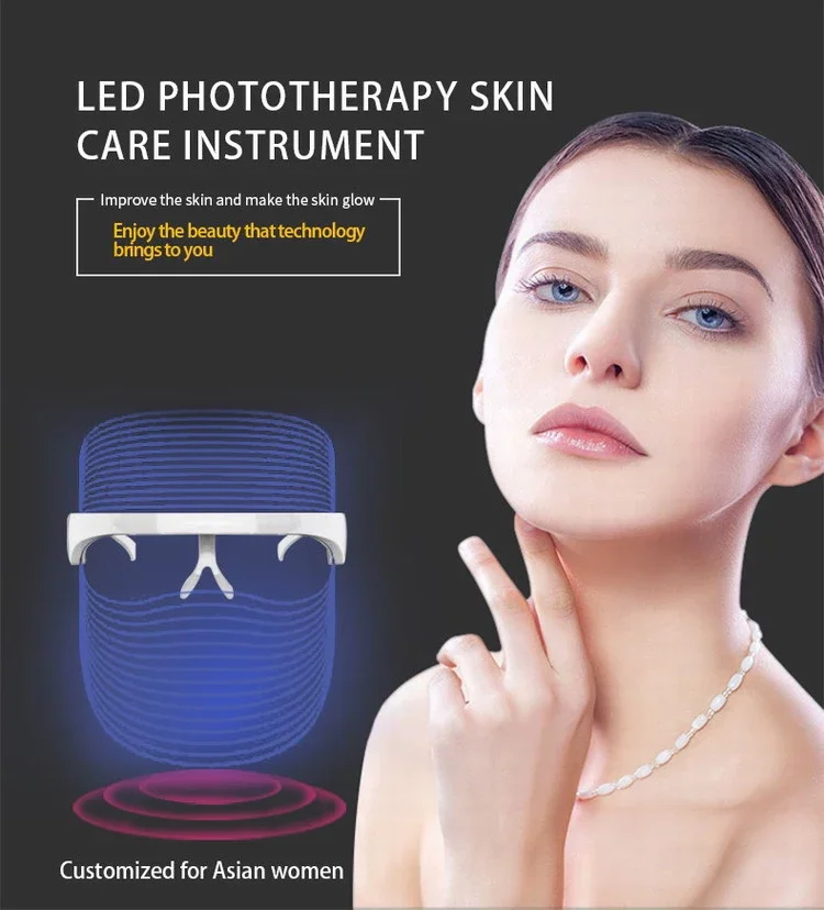 
Therapy Derma Smooth Facial Rgb Skin Rejuvenation Professional Photons Light Photon Led Mask 
