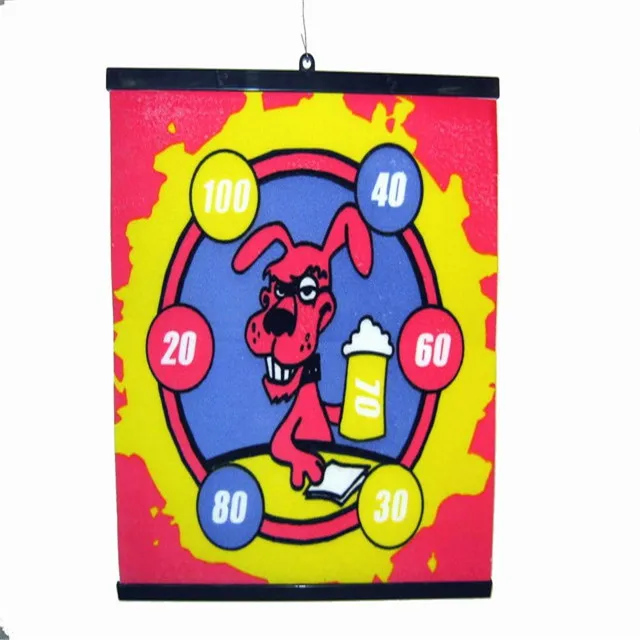 Eco-friendly customized promotional fabric dart game