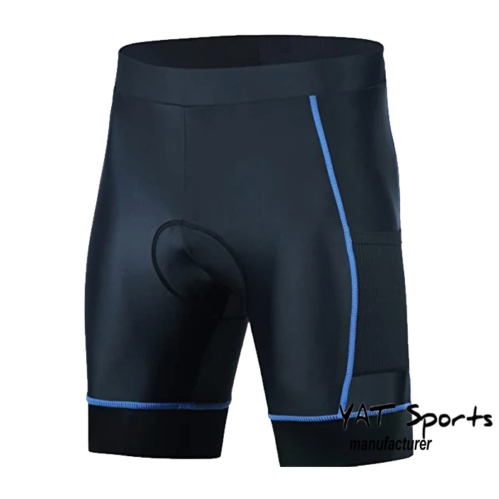Moisture wicking cycling shorts high stretch cycling 3D gel padded custom biker shorts