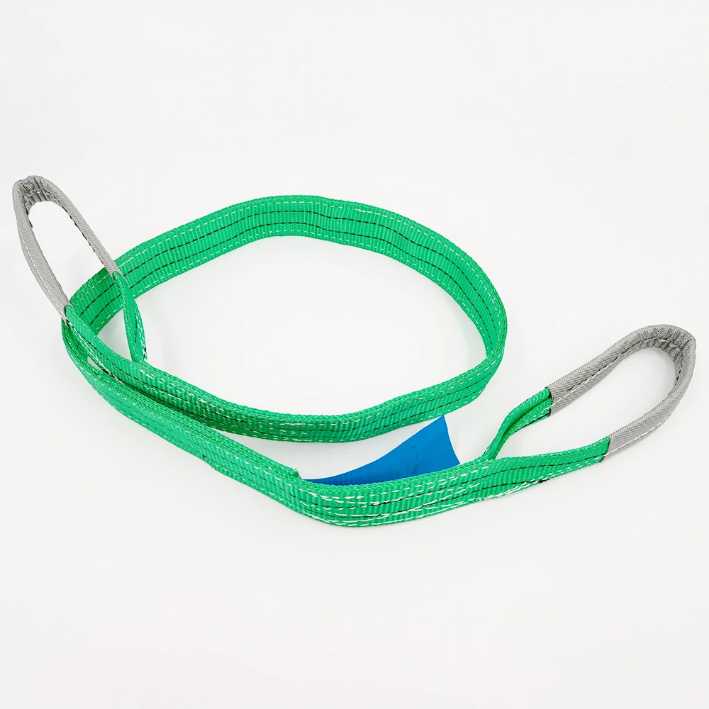 VINEET High Quality Durable Polyester 2 Ton Customizable Eye To Eye Webbing Sling Flat Webbing Sling