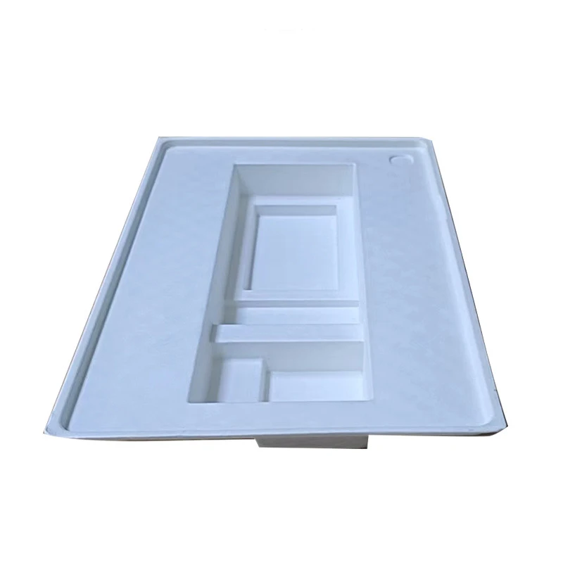 Customized environmentally friendly biodegradable egg packaging paper trays pulp molded products