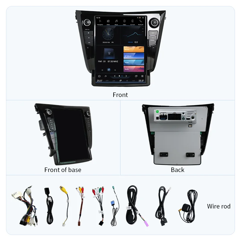 Android 12.0 Car Radio Multimedia Video Player for Nissan X-Trail T32 Qashqai j11 2014-2019 Stereo Carplay Auto DSP GPS