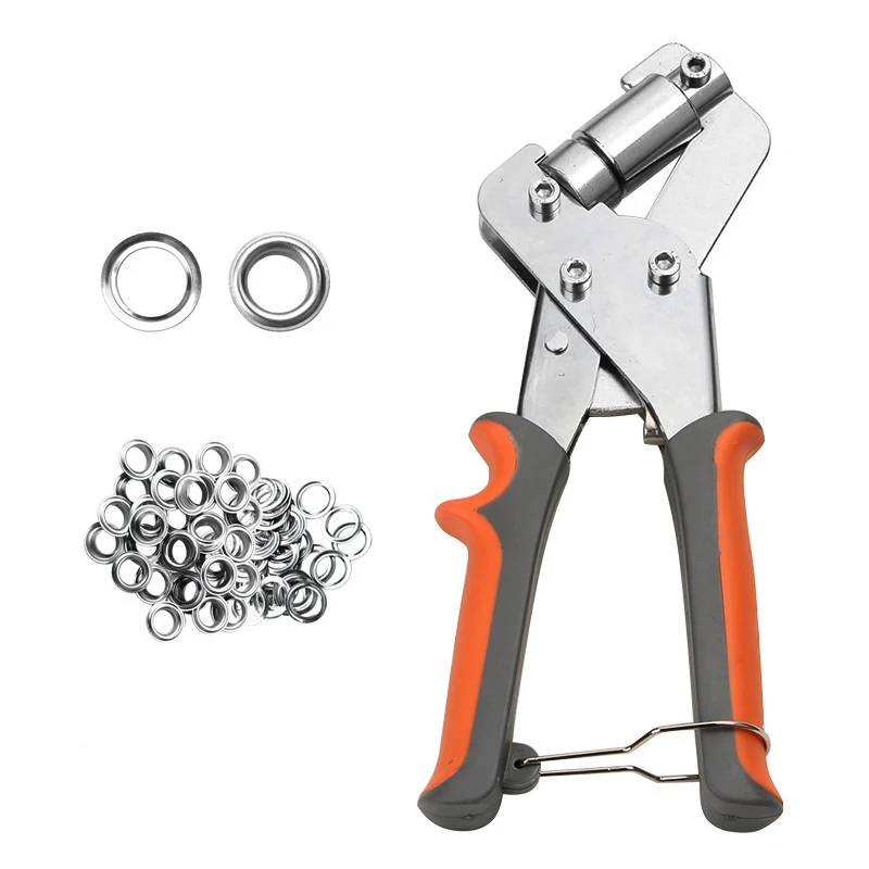 Portable Effortless Handheld Installation Eyelets Button Pliers Leather Rivet Buckle Inner Size 6/8/10 mm Metal Hole Hand Tools