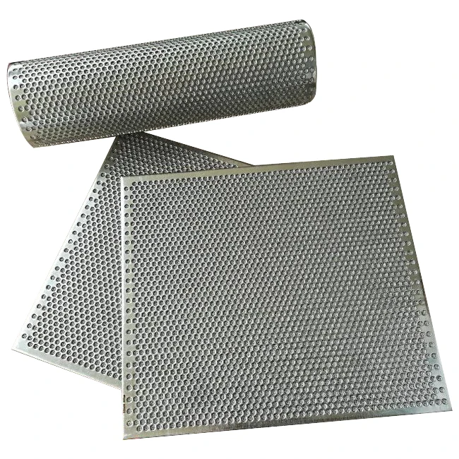 4 layers 316L Stainless steel sintered perforated mesh filter mesh