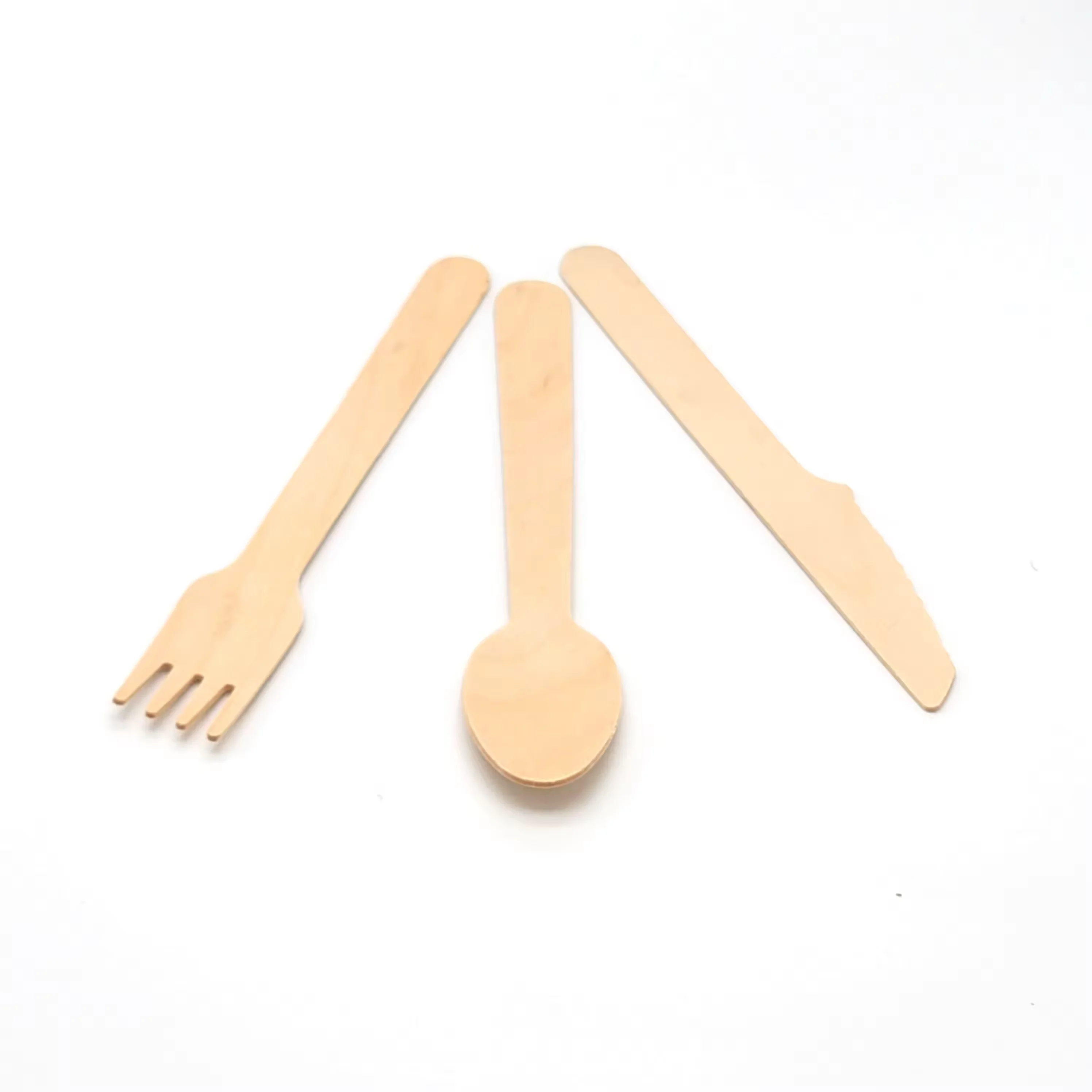 Environment friendly disposable good price high quality wooden cutlery