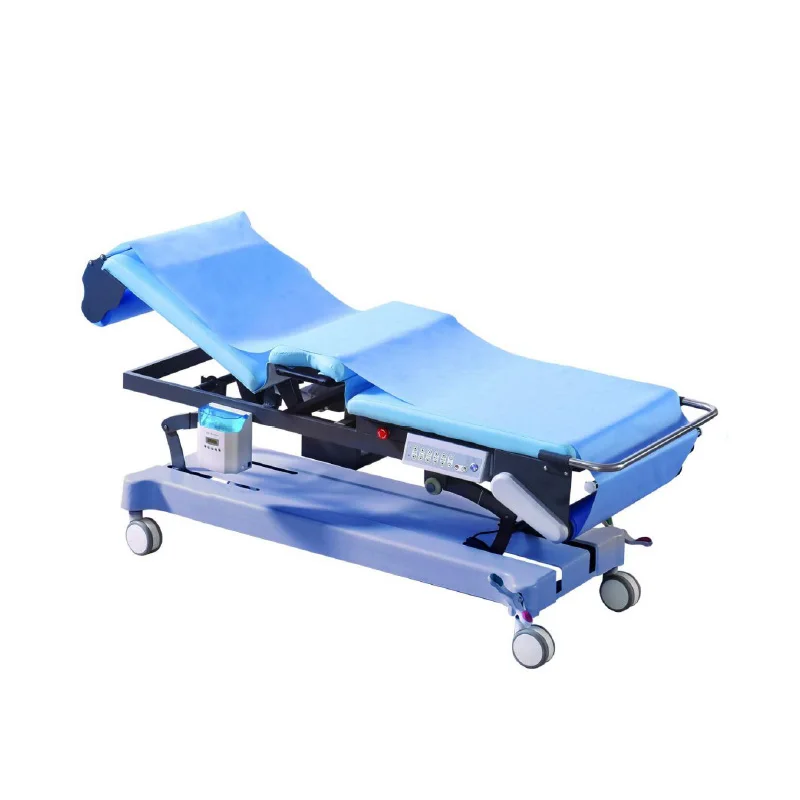 Electric Multifunctional ultrasound examination table, automatic paper change function, hip adjustment Examination Couch Table