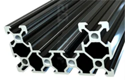 2020 Aluminium Profile Blac Black Components Connectors Joint Aluminum Extrusion T Slot Hings 2 Meter Kit Tbar Angle Bracket