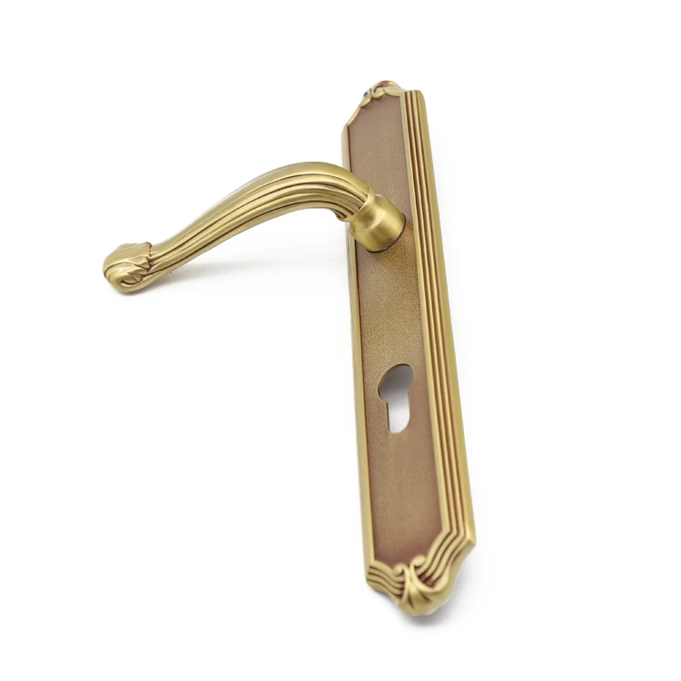 RTS High quality door lock handle long handle for entrance doors exterior front door hardware