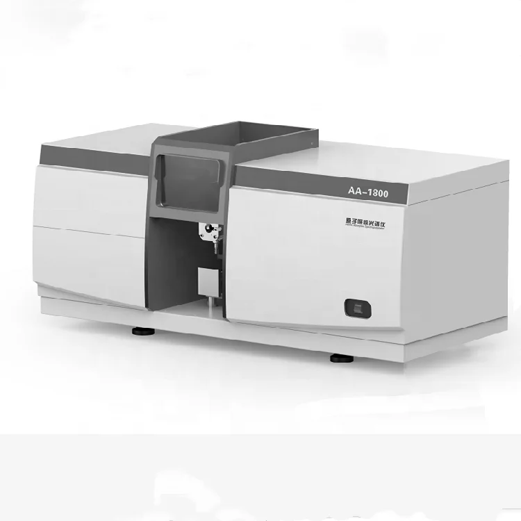 High-precision full automation eight-lamp base single flame atomic absorption laboratory spectrometer