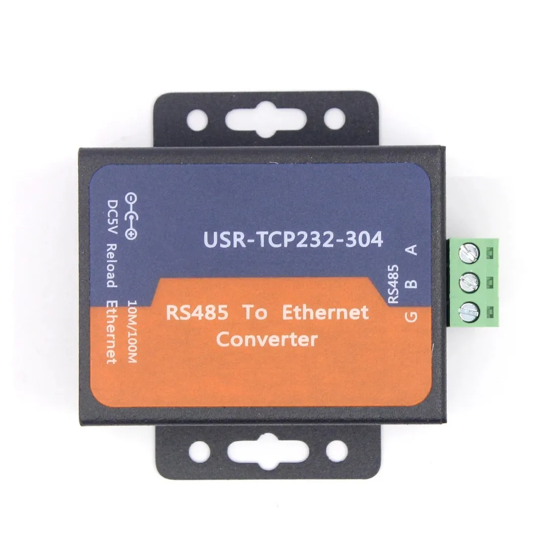 USR-TCP232-304 Serial RS485 to TCP/IP Ethernet Server Converter Module with Built-in Webpage DHCP/DNS Supported