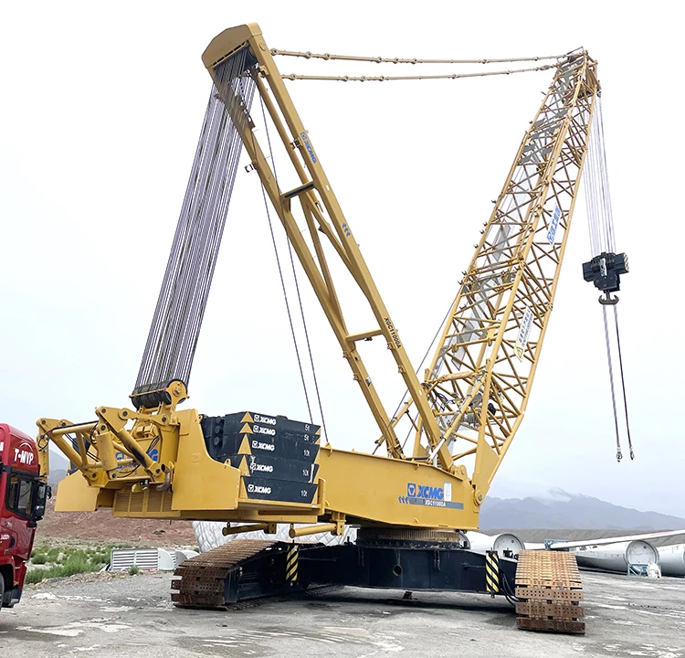 XCMG Official XGC11000A Construction Equipment 650 Tons Second Hand Crawler Crane for Sale