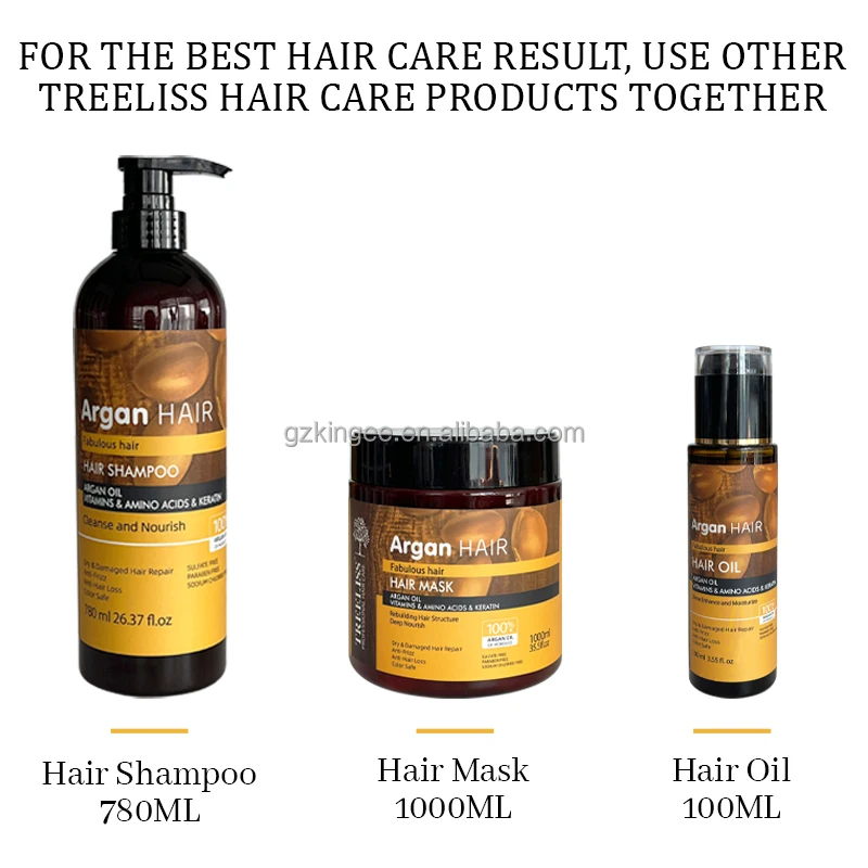 2023 Organic Natural Moroccan Argan Oil Essence INECTO Hair Serum Rich in VItamins Amino Acids Anti Hair Dryness